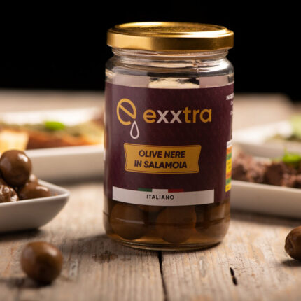 Olive Nere Intere Nocellara in salamoia