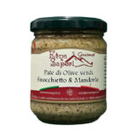 Patè di olive verdi finocchietto e mandorle