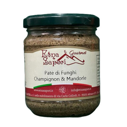 Patè di funghi e mandorle